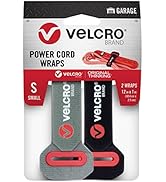 VELCRO Brand Power Cord Wraps | Heavy Duty Straps for Extension Cords, Ropes, Cables | Reinforced...