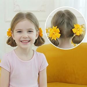 pigtail bows for girls