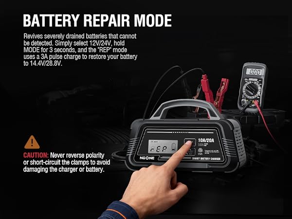 REPAIR MODE – CHARGE 0V & 1V BATTERIES