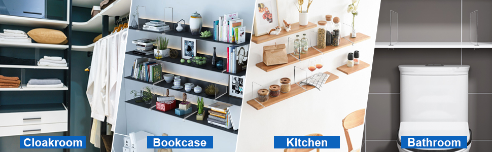 closet shelves for cloakroom bookcase kitchen bathroom
