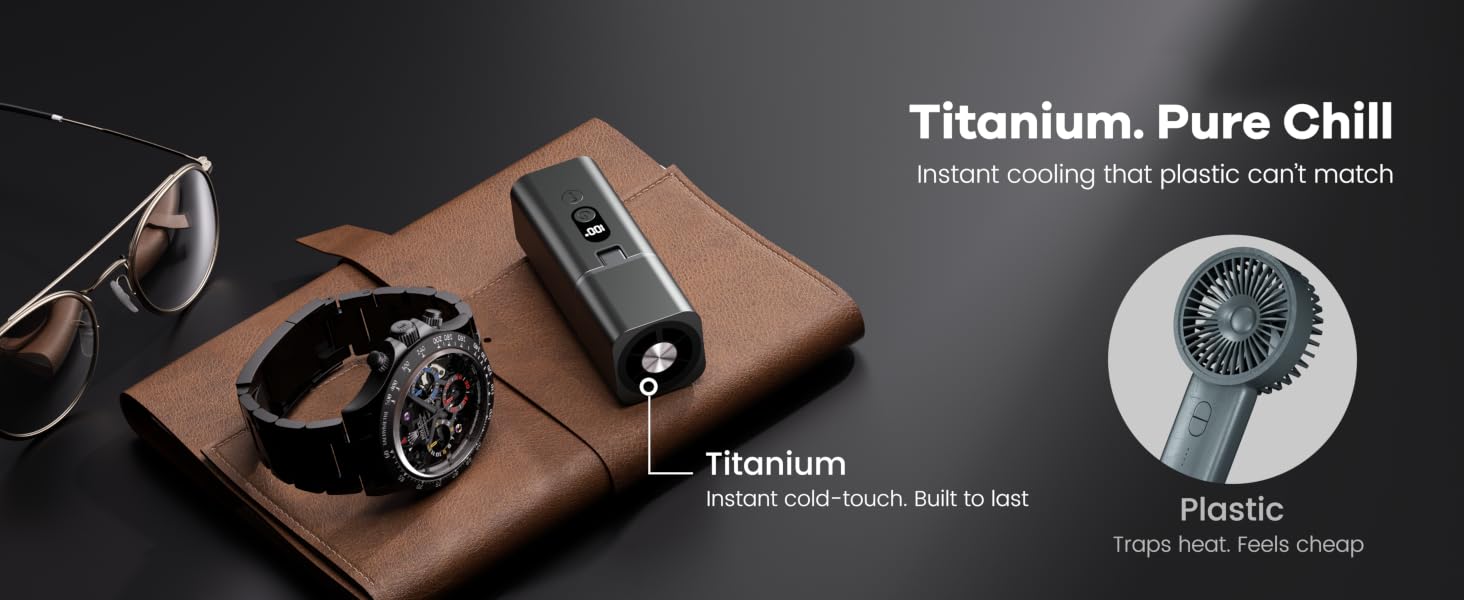 Instant cooling that plastic can't match