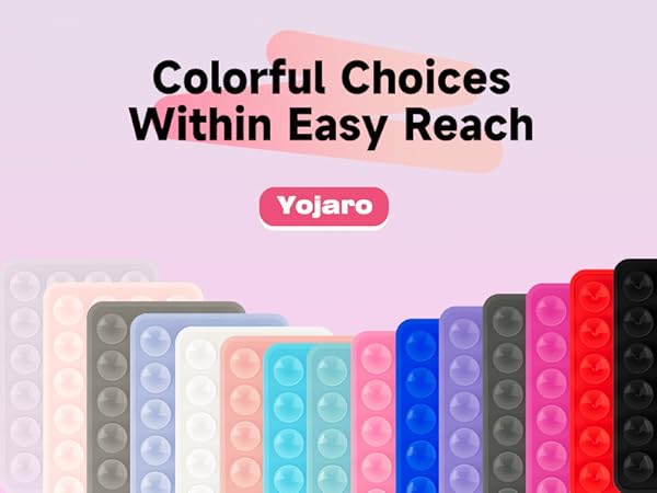 Colorful Choices Within Easy Reach