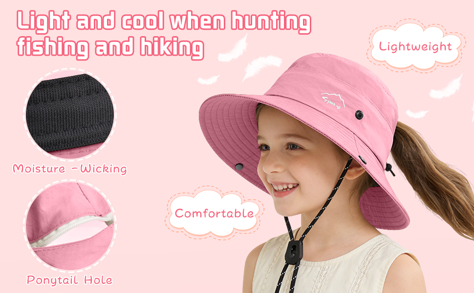 light and cool when hunting fishing and hiking