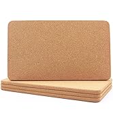KITLAB Cork Trivet, High Density Fine Particle Thick Cork Trivets for Hot Dishes, 12 x 7 Inch Hea...