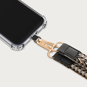 Connect with the lanyard