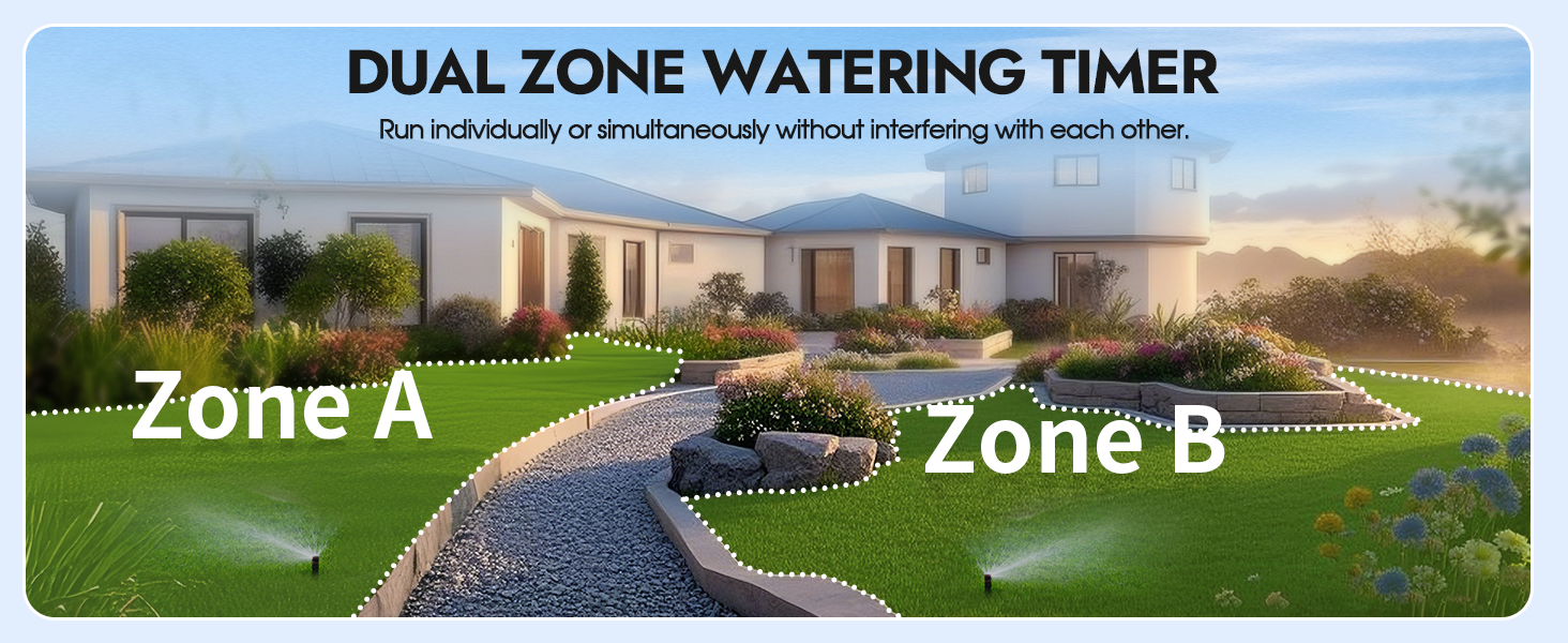 water timer 2 zone