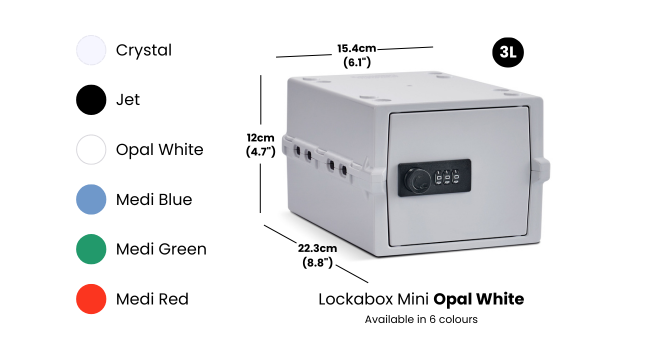 Small Lock Box, Size Guide Lockable Boxes