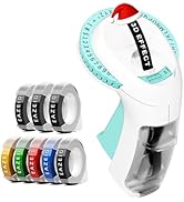 EazeID Embossing Label Maker with 8PK Color Tapes, Embossed Label Maker Vintage, Portable Old Sch...