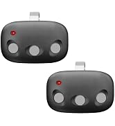 LNDZGA Garage Door Opener Remote for 318MHz Linear MegaCode MCT-3 DNT00089, 3 Button Remote Contr...