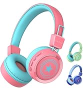 Link Dream Kids Wireless Headphones V5.0 Bluetooth Kids Headphones w/Mic 32H Playtime Soft Padded...