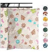 Jowlroel Christmas Poly Mailer 10x13 Inch 25 Pcs, Waterproof Shipping Bags for Clothing, Tear-Res...