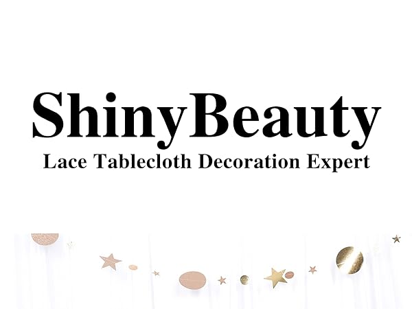 WHITE LACE TABLECLOTH