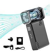 VSGO Electronic Air Blower Portable Rechargeable Electric Air Duster 100000 RPM Palm Turbo Blower...