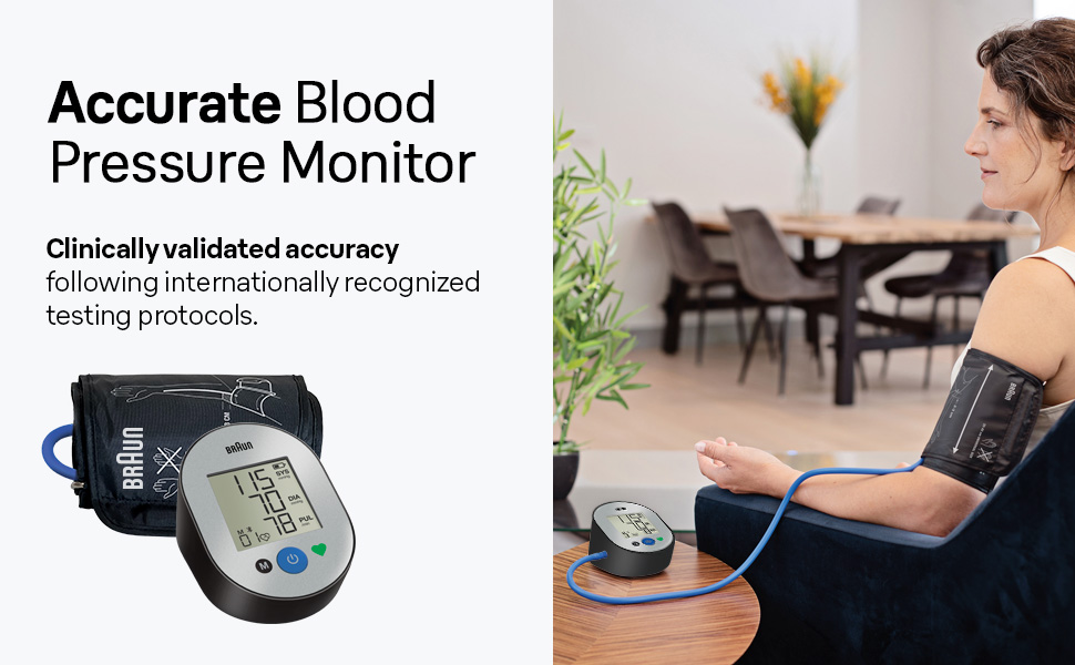Accurate blood pressure monitor