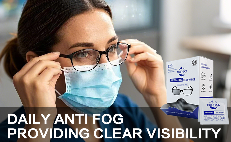anti fog lens wipes fog free up to 12 hours providing clear visibility