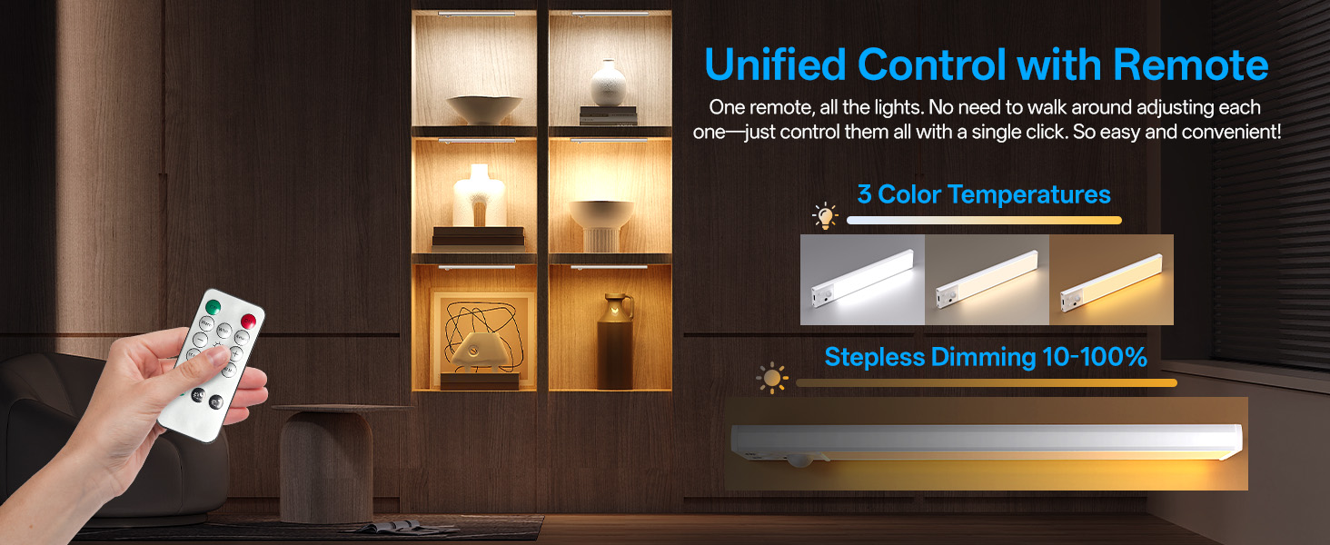 under cabinet lighting wireless