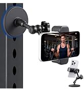 SH Magnetic Phone Holder for Gym, Portable Magnetic Phone Mount with Super Strong Magnetic Base, ...