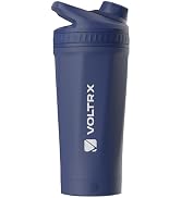 VOLTRX ChillMix Shaker Bottle Insulated Stainless Steel - USB C Rechargeable Electric Protein Sha...