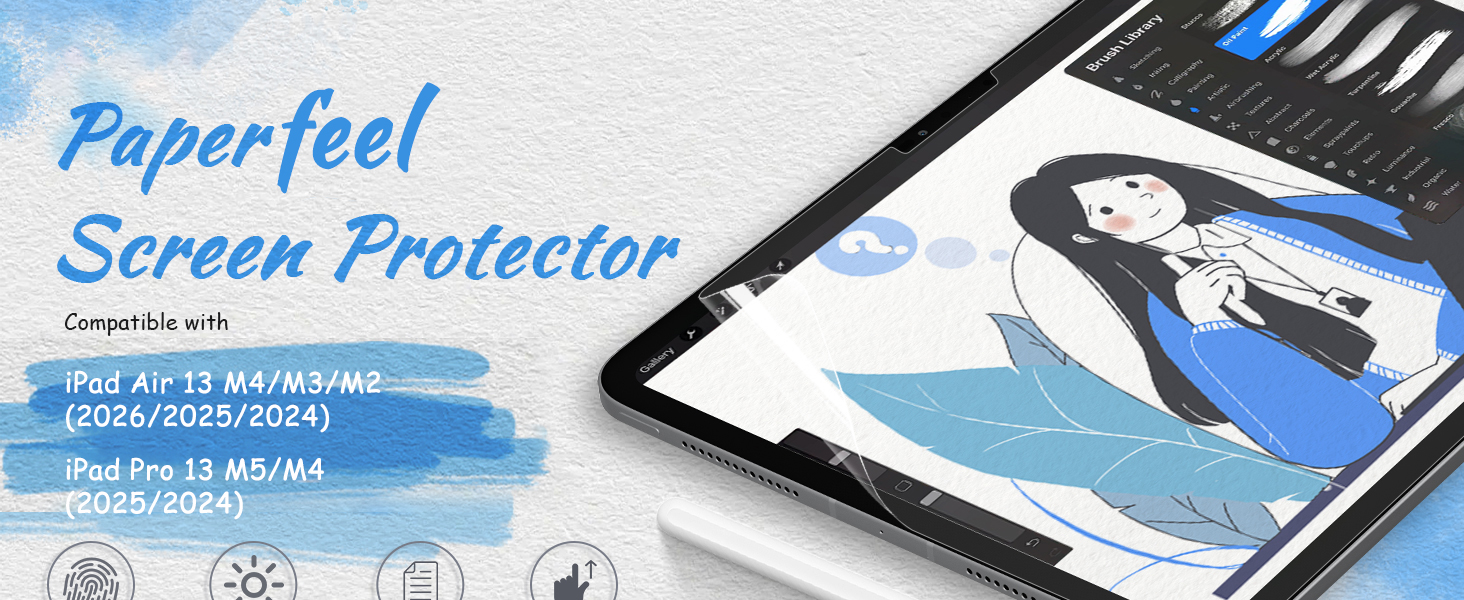 iPad air 13 screen protector