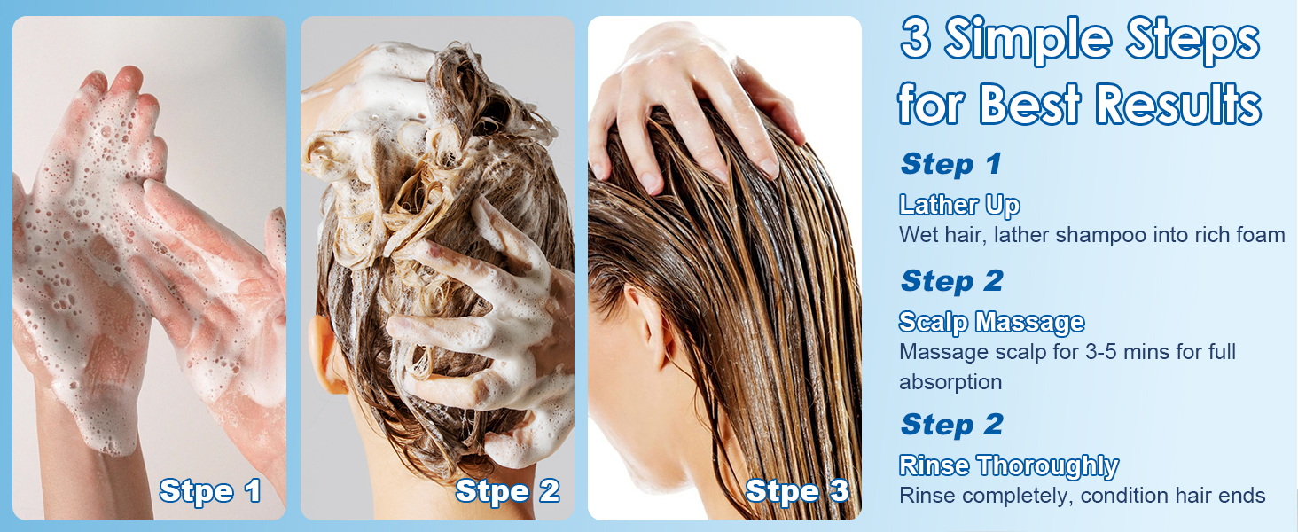 Dandruff shampoo for men and women