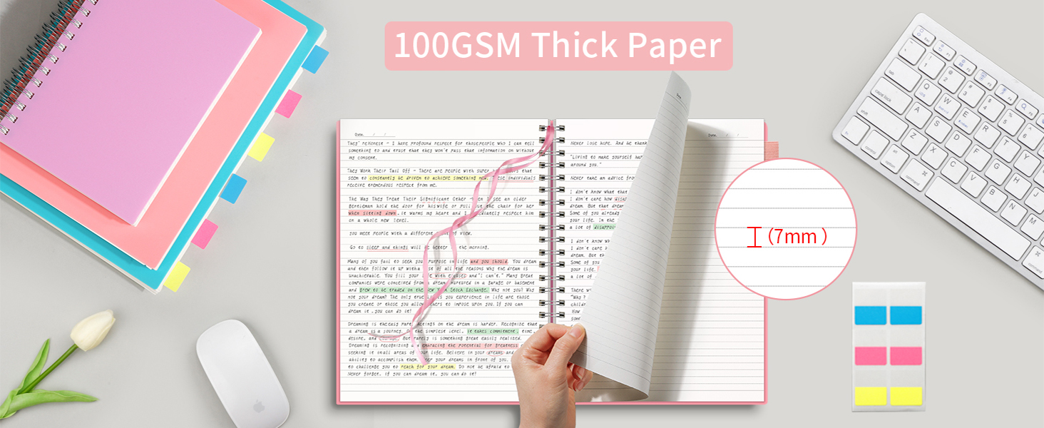 spiral notebook