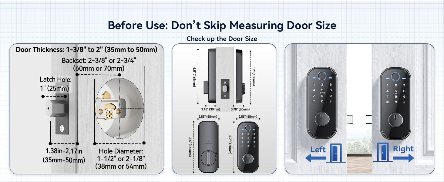 fingerprint door lock