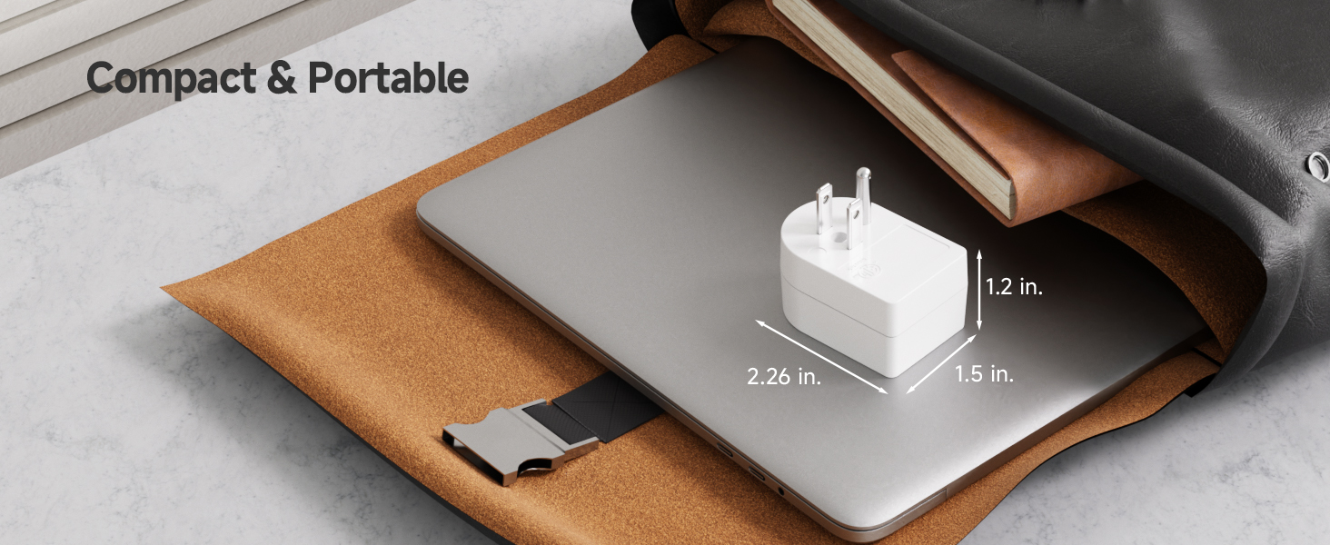 1 Outlet Surge Protector for Xbox, PS5, Refrigerator, and More