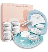 Contact Lens Cleaner, Ultrasonic Contact Lens Cleaning Machine with USB Charger for Soft Lens, Co...