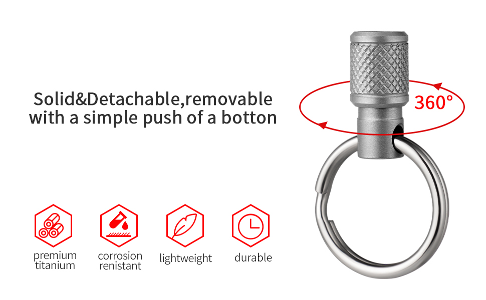 Rotating keychain