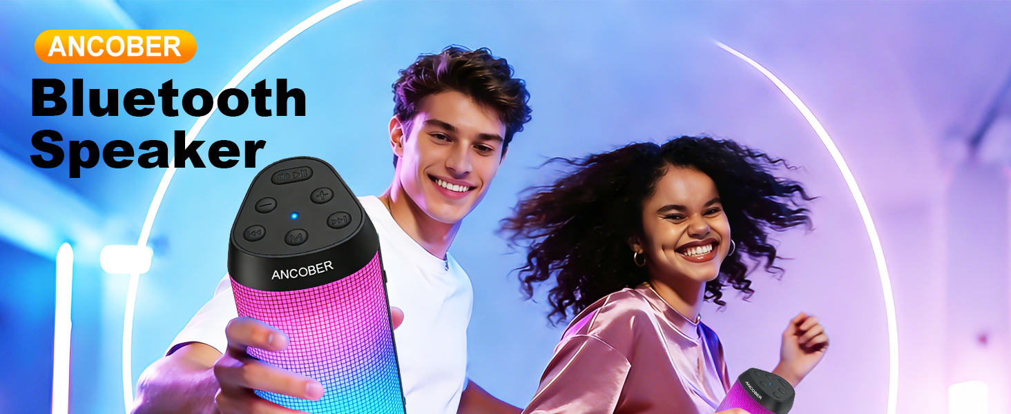 Bluetooth Speaker, Portable Wireless Speaker BT 5.3 HD Loud Sound Speaker, 30H Playtime