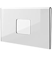 Boloyo Acrylic Wall Mounted Name Plate Holder, 12PC 4” x 2”Clear Sign Holder with Adhesive Tapes,...