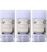 A La Maison de Provence Natural Aluminum-Free Deodorant Traditional French Milled Formula | Long ...