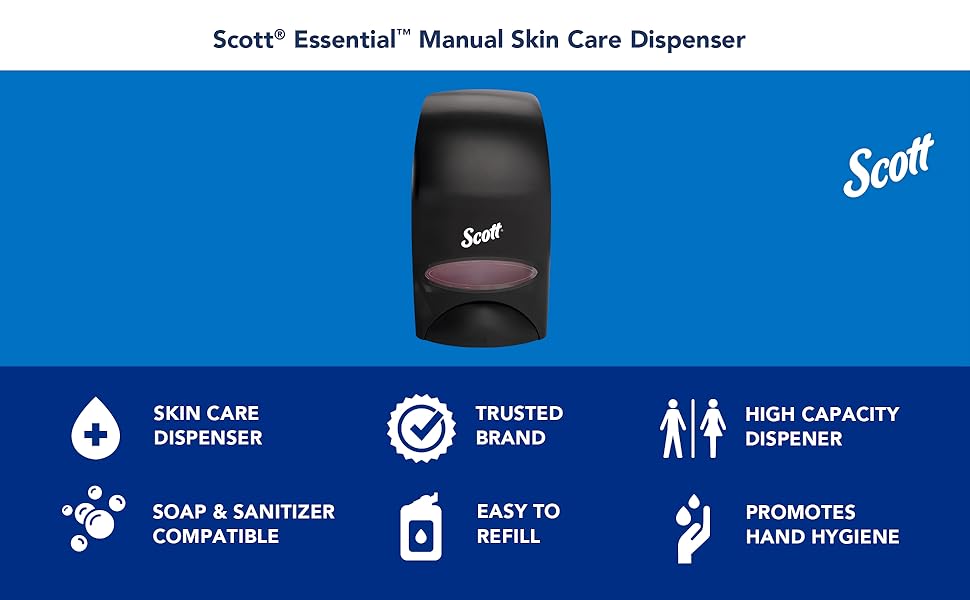 Scott Essential Manual Skin Care Dispenser