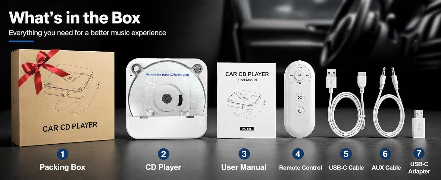 Car CD Player for CD Lovers