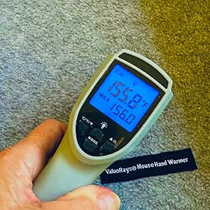 ValueRays Mouse Hand Warmer with Heat Control Switch