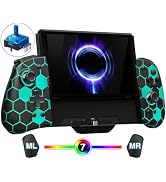 FUNLAB Switch Joypad Controller for Nintendo Joycon Replacement, Hall Effect Switch Handheld Cont...