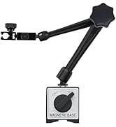 HDLNAK Magnetic Base Stand 176 lbs Max Pull for Dial Indicator (Black)