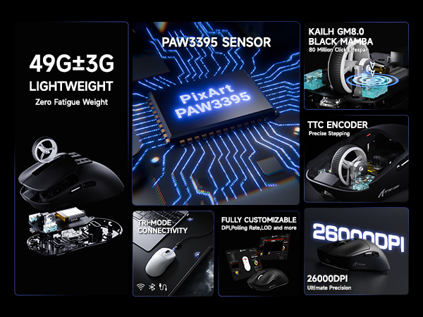 wireless gaming mouse