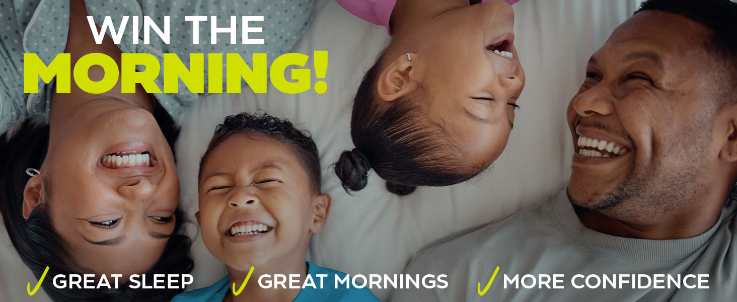 Win the morning! Great sleep, great mornings, more confidence