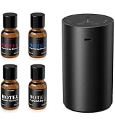 Airversa ADX Waterless Essential Oil Diffuser Starter Kit, Black