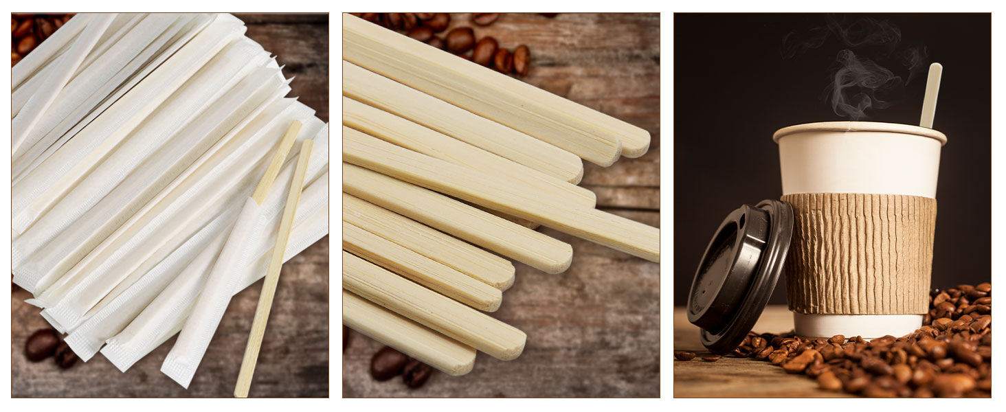 coffee stirrers individually wrapped