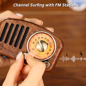 retro radio bluetooth speaker