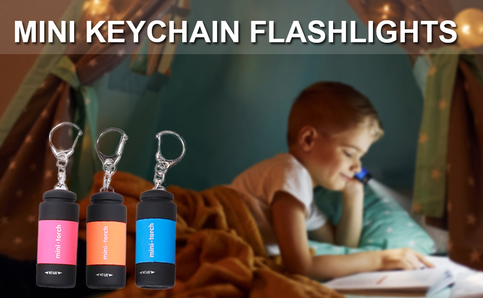 Keychain flashlight