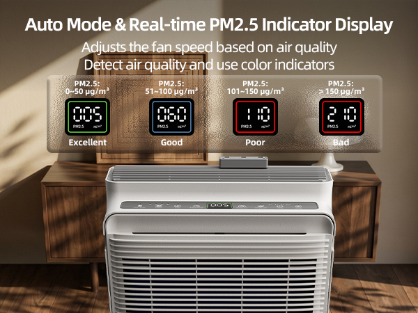 Air Purifier for Home Large Room