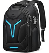 MATEIN Anti Theft Gaming Laptop Backpack for Men, 18 inch Extra Large Backpack with USB-C Chargin...