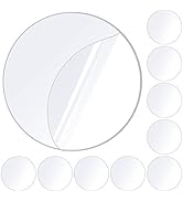 ZOMPAGO 10PCS Heavy Duty Double Sided Adhesive Mounting Circle Tape- Waterproof,Strong Adhesive,C...