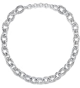 UNY JEWEL Jewelry Make a Statement With Multi Dots Oval Link Chain Necklace Designer Brand Inspir...
