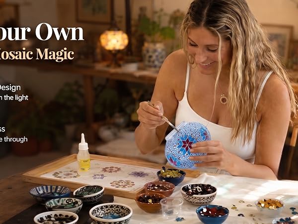 glass mosaic kit