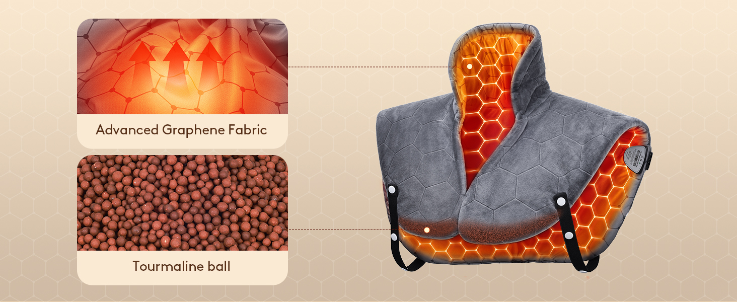 heating pad for neck and shoulders