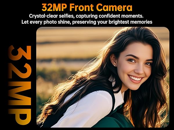 Its 32MP front camera features pupil-tracking autofocus and AI beauty enhancement